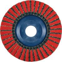 Twin Flap Disc, 4-1/2" x 7/8", Type 27, 40 Grit, Ceramic/Zirconia Alumina Dufferin Supply