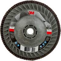 769F Quick Change Flap Disc, 5" x 5/8"-11, Type 27, 120+ Grit, Ceramic Dufferin Supply