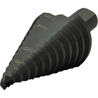 Multi-Hole Step Bit, 3/16"/4.8 mm - 7/8"/#4/22.2 mm  Dufferin Supply