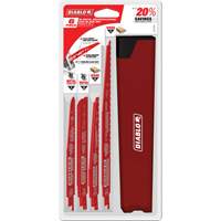 Nail-Embedded Wood & Metal Cutting/Demo Reciprocating Saw Blade Set Dufferin Supply