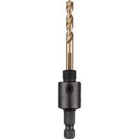Scie-cloche petit filet avec tr&eacute;pan pilote au cobalt Hole Dozer, 0" - 1-3/16", 1/4" Tige Dufferin Supply
