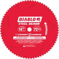 Lame de scie circulaire Cermet II Steel Demon, 14", 72 dents, Pour M&eacute;tal Dufferin Supply