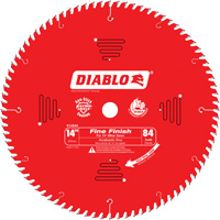 Lame de scie circulaire &agrave; finition fine, 14", 84 dents, Pour Stratifi&eacute;/Bois Dufferin Supply