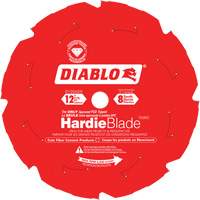 Lame de scie &agrave; d&eacute;couper HardieBlade, 12", 8 dents, Pour B&eacute;ton de fibre Dufferin Supply