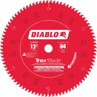 Lame de scie &agrave; d&eacute;couper Trex Blade, 12", 84 dents, Pour Plastique/Plastique Dufferin Supply
