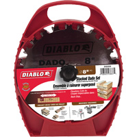 Carbide Stacked Dado Saw Blade Set Dufferin Supply