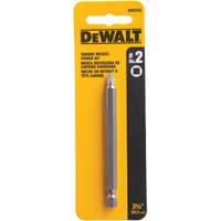 Power Bit, Square, #2 Tip, 3-1/2" Drive Size, 3-3/5" Length Dufferin Supply