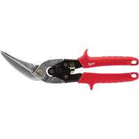 Long-Cut Offset Aviation Snips, 3" Cut Length, Straight/Left Cut Dufferin Supply