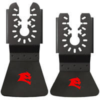 Jeu de grattoirs oscillants en acier &agrave; teneur &eacute;lev&eacute;e en carbone de taille universelle pour le retrait d'adh&eacute;sif Dufferin Supply