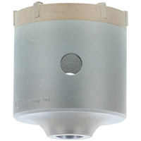 Foret SDS-Plus &agrave; pointe au carbure et paroi mince, 2-9/16", Profondeur de la coupe de 3" Dufferin Supply
