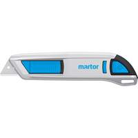 Secunorm 500 Retractable Safety Knife with Rounded Tip Blade, 17 mm Dufferin Supply