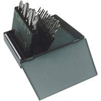 HT18 Jobber Length Drill Bit & Plug Hand Tap Set, 18 Pieces Dufferin Supply