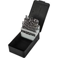 Jobber Length Drill Bit Set, 26 Pieces, High Speed Steel Dufferin Supply