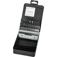Stub Length Drill Bit Set, 60 Pieces, High Speed Steel Dufferin Supply