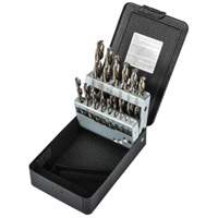 Jobber Length Drill Bit Set, 15 Pieces, High Speed Steel Dufferin Supply