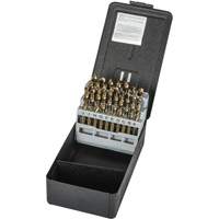 Heavy-duty Screw Machine Drill Bit Set, 26 Pieces, High Speed Cobalt Dufferin Supply