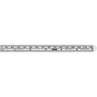 Economy Precision Flexible Ruler, 6-1/2" L, Steel Dufferin Supply