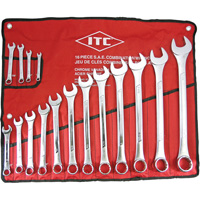 ICW-16 Professional Raised Panel Wrench Set, Combination, 16 Pieces, Imperial Dufferin Supply