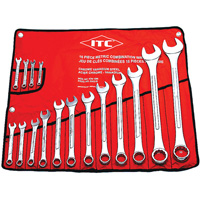 ICW-16M ITC&reg; Professional Raised Panel Wrench Set, Combination, 16 Pieces, Metric Dufferin Supply