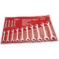 IACW-14 60° & 15° Angle Wrench Set, Open-Ended, 14 Pieces, Imperial Dufferin Supply