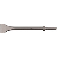 Heavy-Duty Hex Shank Long Narrow Flat Chisel Dufferin Supply