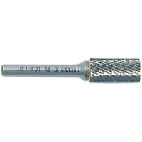 JET-KUT Cylindrical Shape Bur, 1/4" Dia., 1/4" Shank, 5/8" Depth of Cut Dufferin Supply