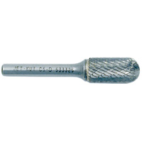JET-KUT Round Nose Shape Bur, 1/4" Dia., 5/8" Depth of Cut Dufferin Supply