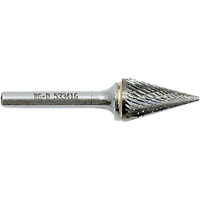 M4-D JET-KUT&reg; Cone Shape Burr, 3/8" Dia., 1/4" Shank, 5/8" Depth of Cut Dufferin Supply