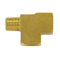 Extruded Street Tee, Brass Dufferin Supply