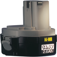 Bloc-piles de style nacelle, Ni-MH, 14,4 V, 2,6 A Dufferin Supply