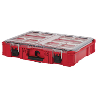 Packout Organizer, 20" x 15" x 5", Black/Red Dufferin Supply
