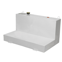 R&eacute;servoir de transfert pour carburant en acier, Acier, Capacit&eacute; 100 gal., Blanc Dufferin Supply