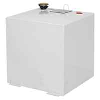 R&eacute;servoir de transfert pour carburant en acier, Acier, Capacit&eacute; 50 gal., Blanc Dufferin Supply