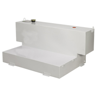 R&eacute;servoir de transfert pour carburant en acier, Acier, Capacit&eacute; 100 gal., Blanc Dufferin Supply