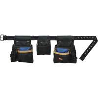 Ceinture &agrave; outils combin&eacute;e de luxe, Polyester, Noir Dufferin Supply