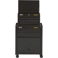 100 Series Tool Chest & Cabinet, 5 Drawers, 26-1/2" W x 14" D x 43-1/2" H, Black Dufferin Supply