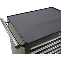 Industrial Tool Cart, 7 Drawers, 27" W x 18-3/4" D x 39" H, Black Dufferin Supply