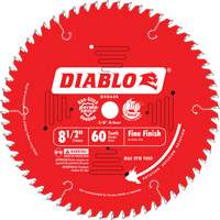 Lames de scie pour entrepreneur - Lames de scie finition fine, 8-1/2", 60 dents, Pour Bois Dufferin Supply