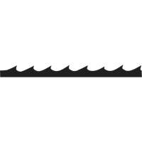 12 lames de scie &agrave; chantourner &agrave; dents libres, Coupe spirale, 0,045" la x 5" lo, 14 dents par pouce Dufferin Supply
