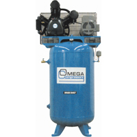 Industrial Series Air Compressors - Vertical Compressors - Two Stage, 66.6 Gal. (80 US Gal) Dufferin Supply