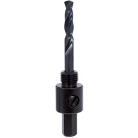 Tri-Sided Holesaw Arbor, 9/16" - 1-3/16", 3/8" Shank Dufferin Supply