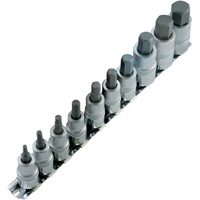 Jeu de douilles m&eacute;triques HSW3812-10M, Hexagonale, Prise 1/2"/3/8", 10 mr Dufferin Supply