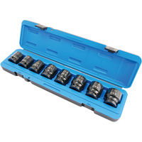 Jeu de douilles SAE PS834, 8 Mcx, Chocs, Prise de 3/4" Dufferin Supply
