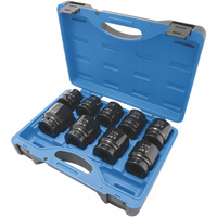 Jeu de douilles SAE &agrave; 6 pans PS901, 9 Mcx, Chocs, Prise de 1" Dufferin Supply