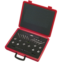 Tap & Die Sets with Production Hand Taps and Carbon Steel Round Adjustable Dies, 20 Pieces Dufferin Supply