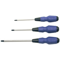 Tournevis Phillips TORQUE DRIVE, #1, 4" l, Prise Coussin&eacute;e Dufferin Supply