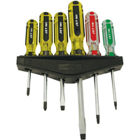 Jumbo Handle Screwdriver Set, 6 Dufferin Supply