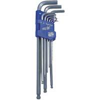 JBHK-9XLM Extra Long Ball Nose Hex Key Set, 9 Pcs., Metric Dufferin Supply
