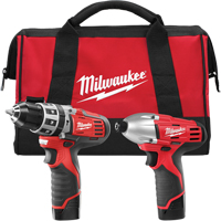 Ensembles combin&eacute;s &agrave; 2 outils M12 sans fil, Lithium-ion, 12 V Dufferin Supply