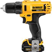 Max Drill Driver Kit, Lithium-Ion, 12 V, 3/8" Chuck, 189 UWO Torque Dufferin Supply